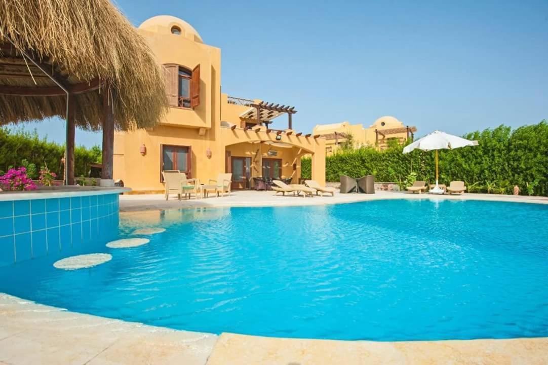 Y 140 Wast Golf Heated Private Pool Villa Hurghada Ngoại thất bức ảnh